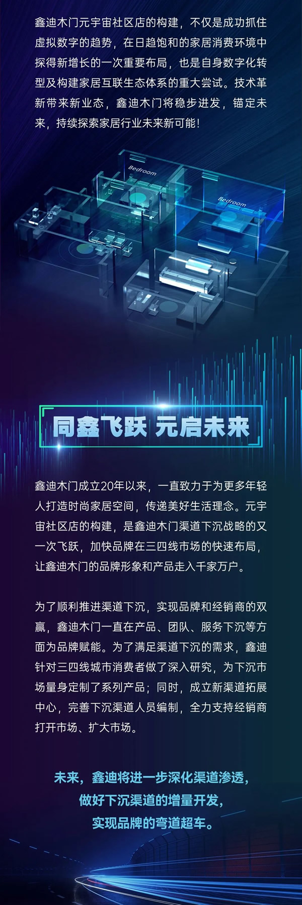 同鑫啟航 勢創(chuàng)輝煌 | 鑫迪2023年春季財富盛典暨元宇宙社區(qū)店戰(zhàn)略發(fā)布會盛大啟動