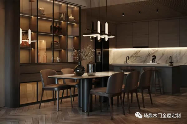 琦鼎木門 |? 只有這種輕奢風(fēng)的家，才能“高級”二字來形容。