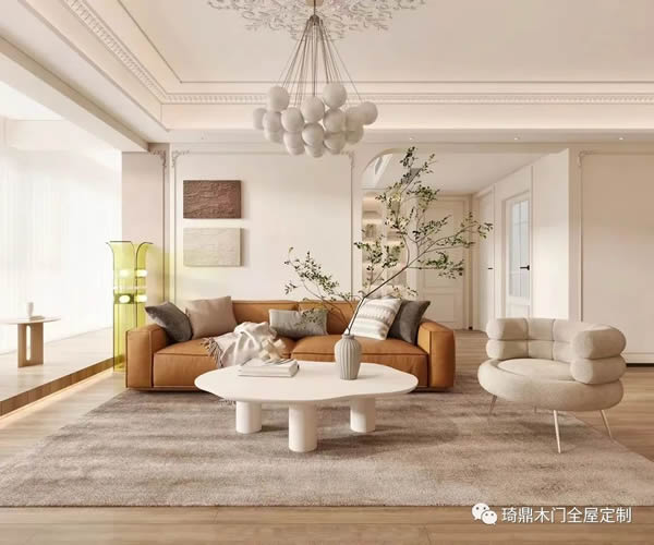 琦鼎木門 |? 法式真的百看不厭，分享一看就會的奶油系搭配！