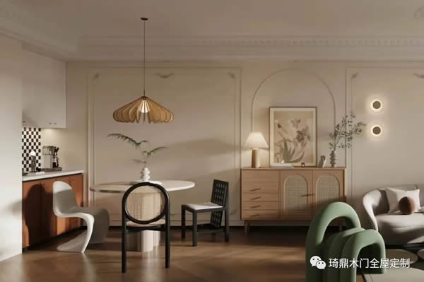 琦鼎木門 |? 法式真的百看不厭，分享一看就會的奶油系搭配！