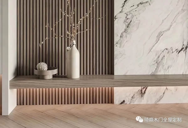 琦鼎木門(mén) |? 木格柵，一種露骨的美。