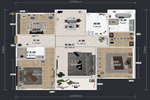 驪住全屋定制|171m2現(xiàn)代簡(jiǎn)約風(fēng)，每一個(gè)空間都美的自然！