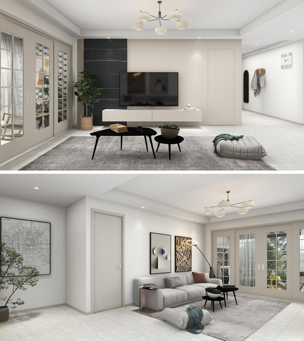 驪住全屋定制|171m2現(xiàn)代簡約風(fēng)，每一個空間都美的自然！
