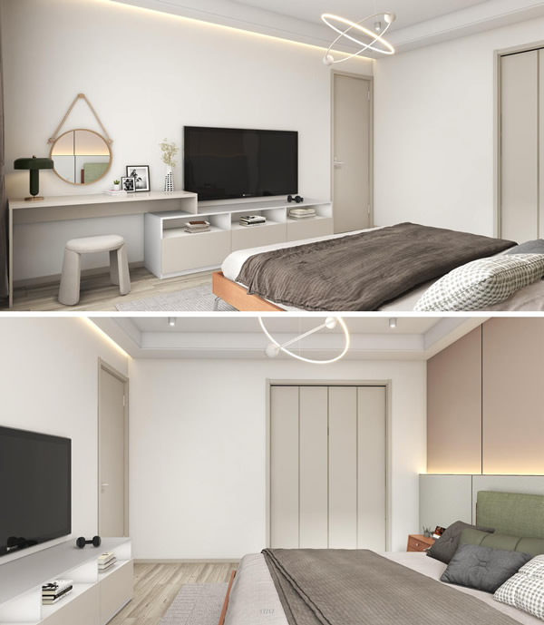 驪住全屋定制|171m2現(xiàn)代簡約風(fēng)，每一個空間都美的自然！