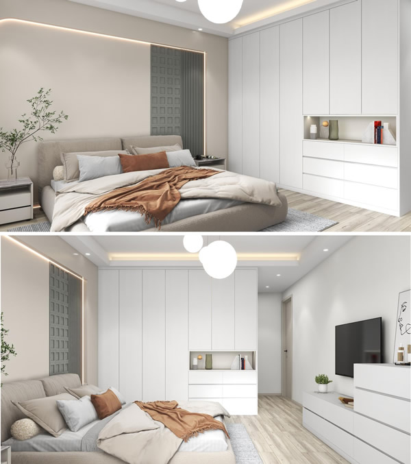 驪住全屋定制|171m2現(xiàn)代簡約風(fēng)，每一個空間都美的自然！