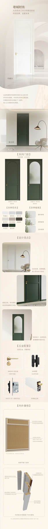 大自然木門新品『老城時(shí)光』懷舊經(jīng)典，啟新未來