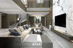 夢天木門 | 案例賞析丨438m2自建別墅，都市輕奢，涵養(yǎng)三代同堂理想之所