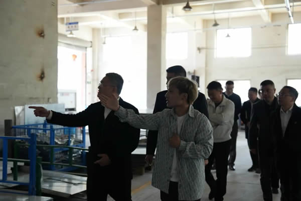 博邦門業(yè) | 熱烈歡迎溫州市甌海區(qū)領導蒞臨指導