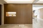 夢(mèng)天木門丨在客廳設(shè)茶室，臻美韻律構(gòu)造280m2私宅腔調(diào)