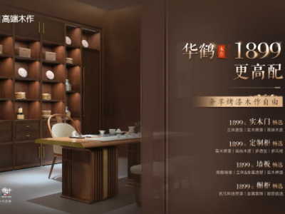 【華鶴木門(mén)加盟費(fèi)用解析】投資40萬(wàn)，開(kāi)啟整家定制高端品牌之旅！