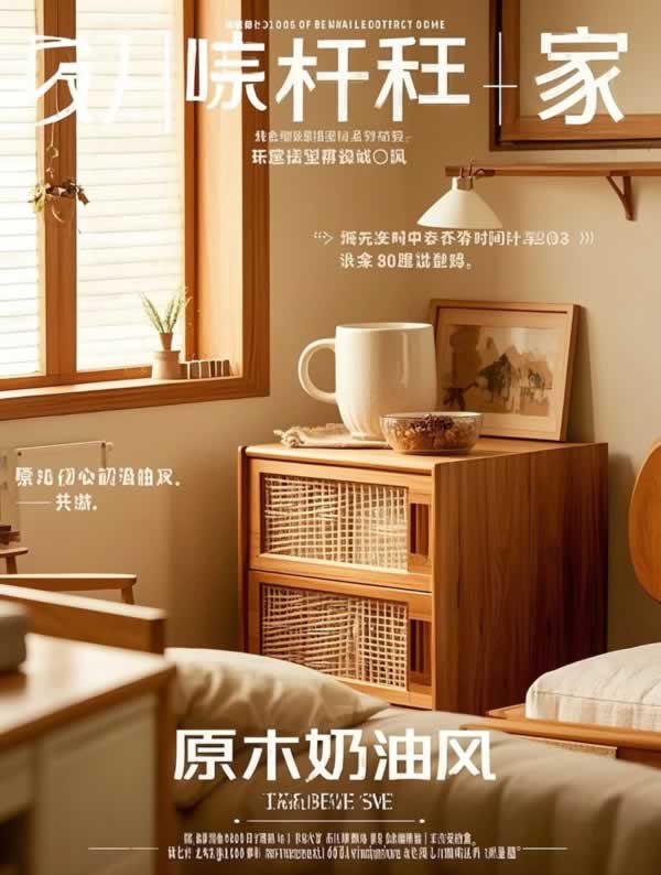開開木門 | 原木奶油風(fēng)，把溫柔的自然搬回家