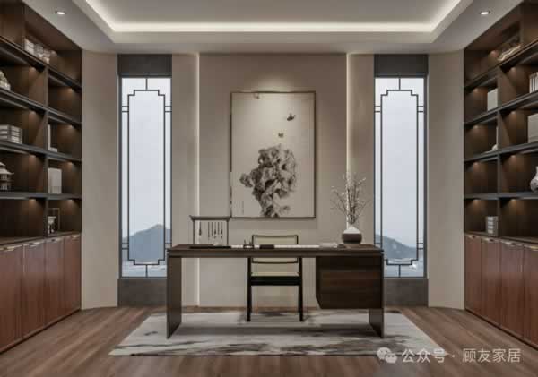 顧友木門 | 【顧友整木定制】框景、留白、漏景，東方造園術下的室內(nèi)隱逸美