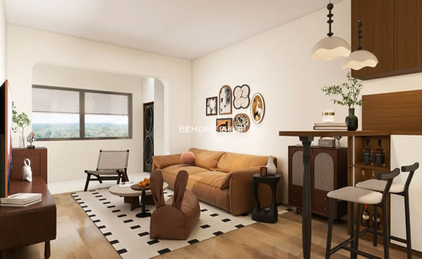 佰怡家家居 |Mid Center Modern | 中古風(fēng)的極簡(jiǎn)美學(xué)與復(fù)古懷舊