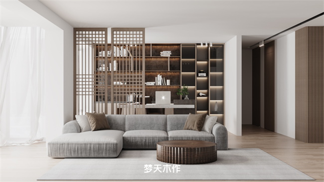 夢(mèng)天木門｜挑戰(zhàn)全網(wǎng)最美“家庭式圖書館”