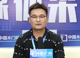  2021臨沂門博會(huì)中國(guó)木門網(wǎng)專訪凱力特滑動(dòng)門齊繼利