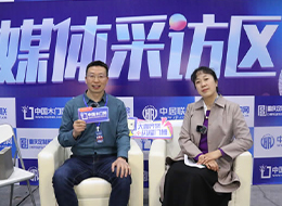 2023重慶門(mén)博會(huì)，中國(guó)木門(mén)網(wǎng)專訪拓遠(yuǎn)新材譚耀東