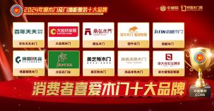 中居聯(lián)杯·2024年度消費者喜愛木門十大品牌